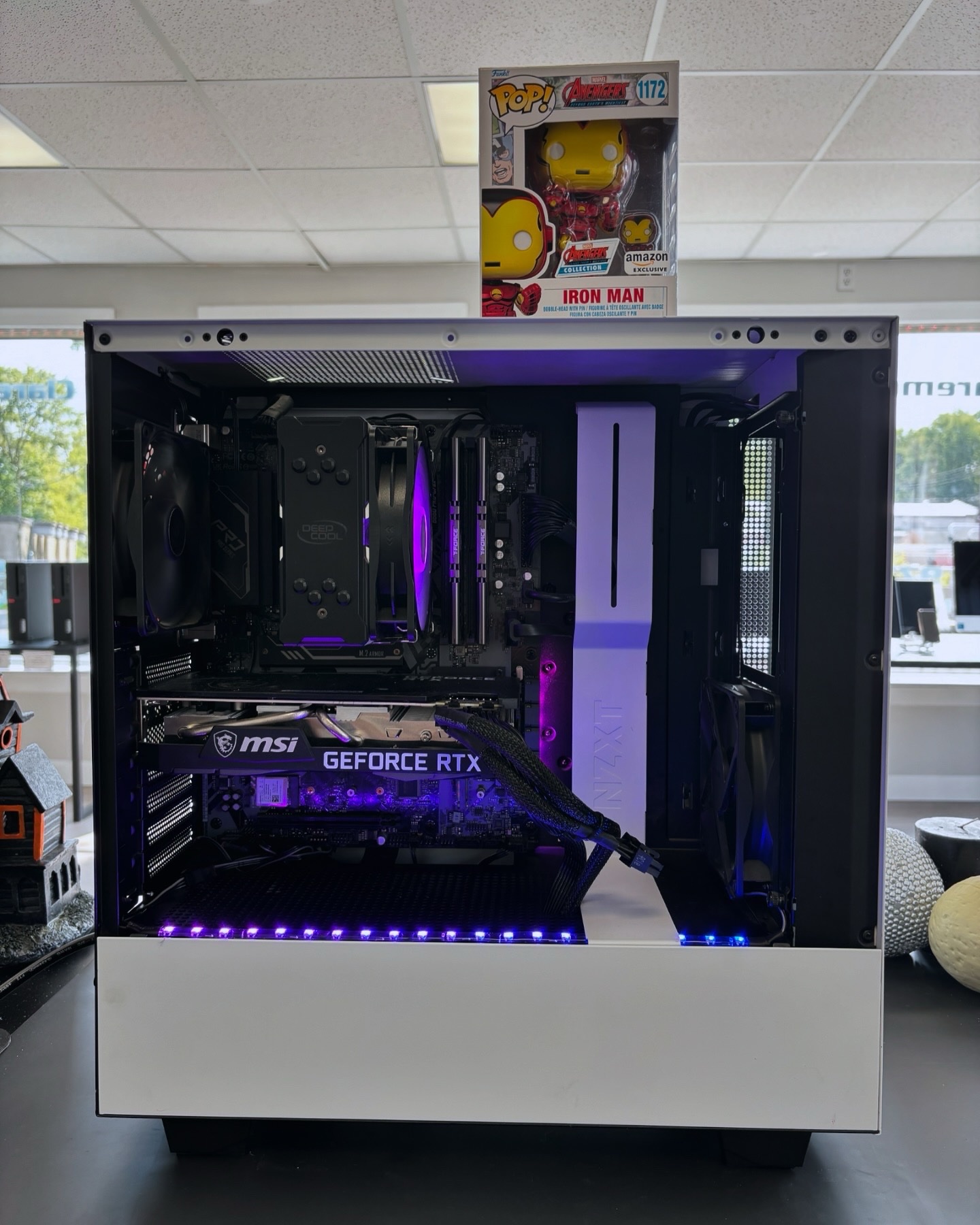 自作ゲーミングPC Ryzen7 5700X RTX3070 NZXT ＋MSI 自作ゲーミングPC Ryzen7 5700X RTX3070 NZXT ＋MSI ゲーミングPC NZXT